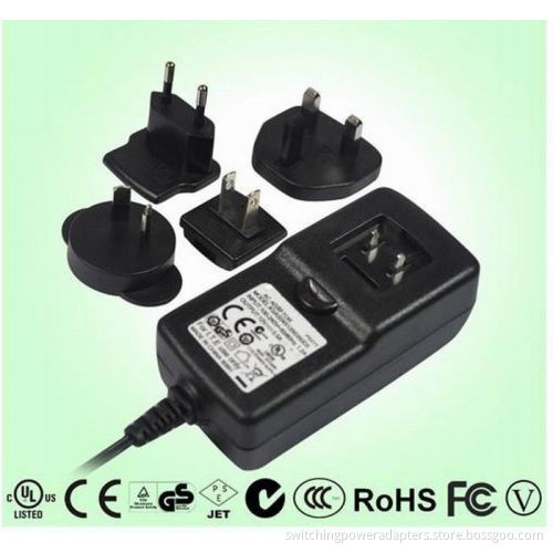 45watt Wall Wart Power Adapter 12 Volt 50ma To 5a With Pse , Fcc Approved